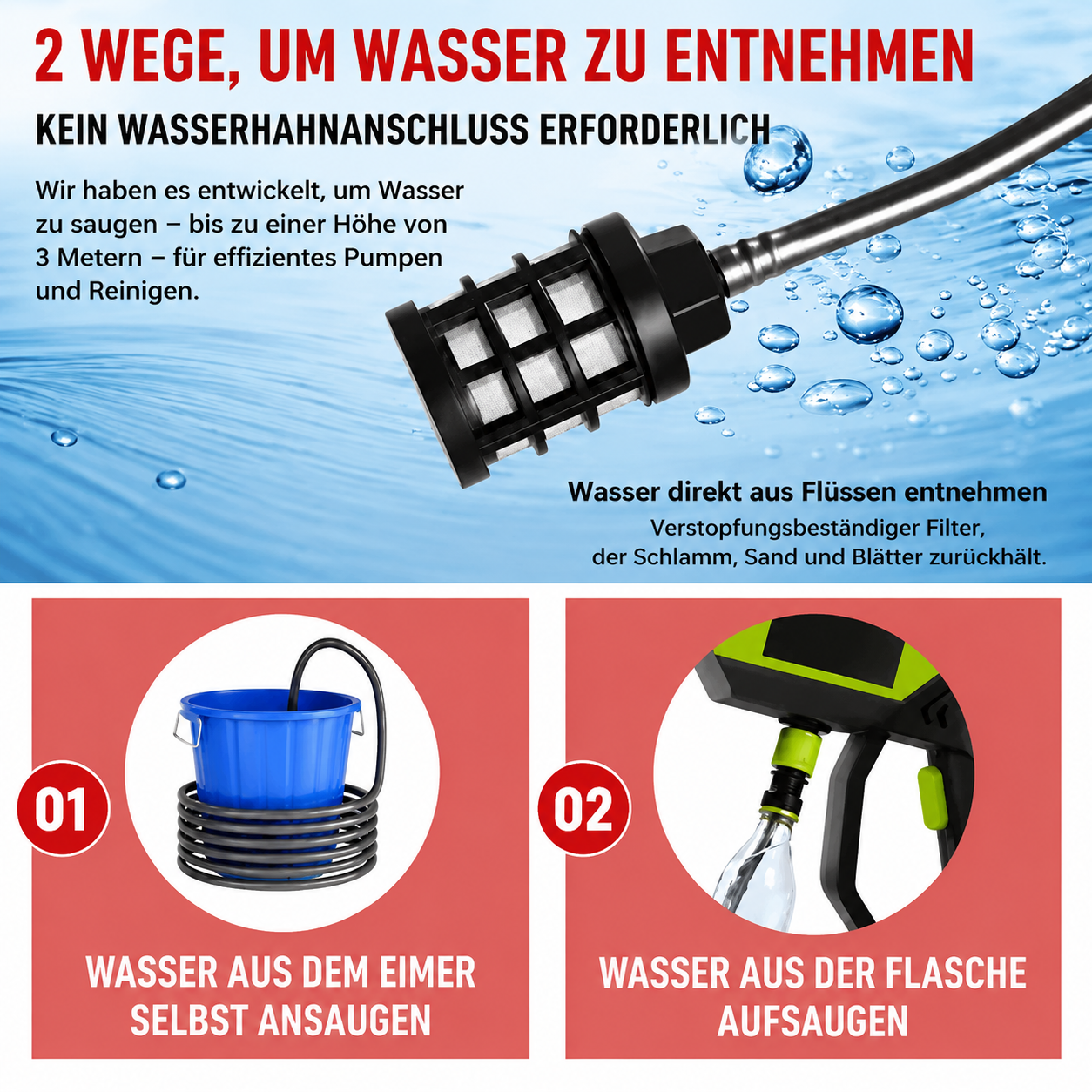 HydroJet Flex | Kraftvolle Reinigung ohne Kabel