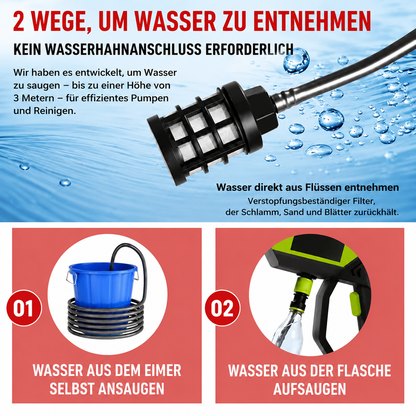 HydroJet Flex | Kraftvolle Reinigung ohne Kabel
