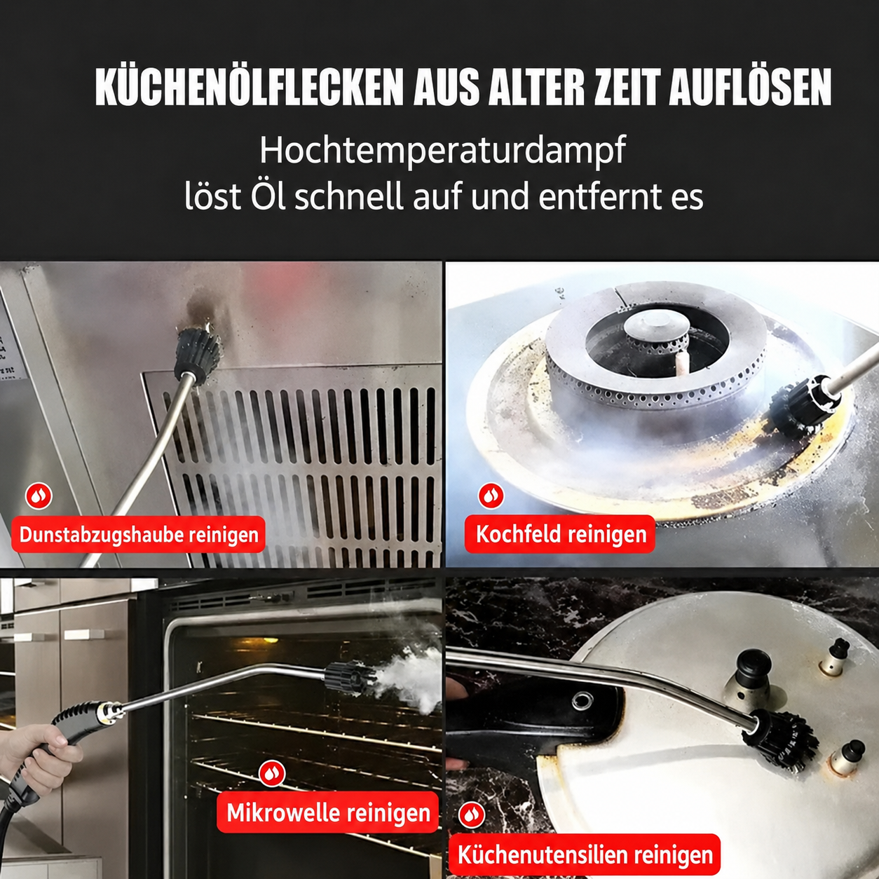SteamMaster Pro | Gründlich reinigen ohne Schrubben