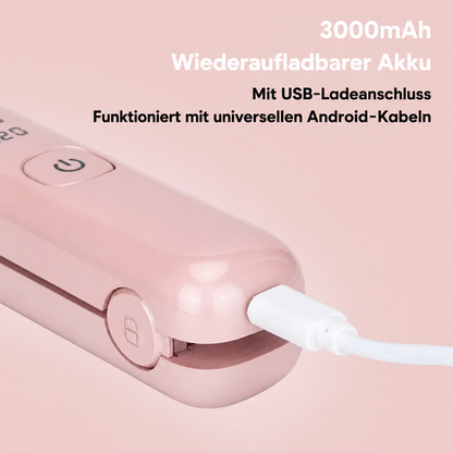 CurlNGo | 2-in-1 Lockenstab und Glätteisen für glänzendes Haar