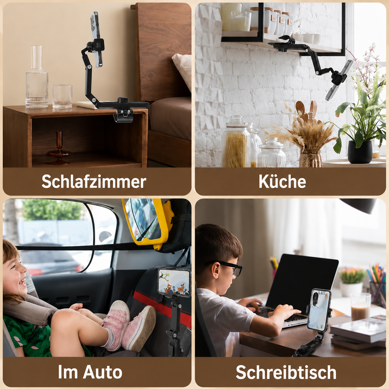 AutoGrip Pro | Dein Smartphone immer griffbereit