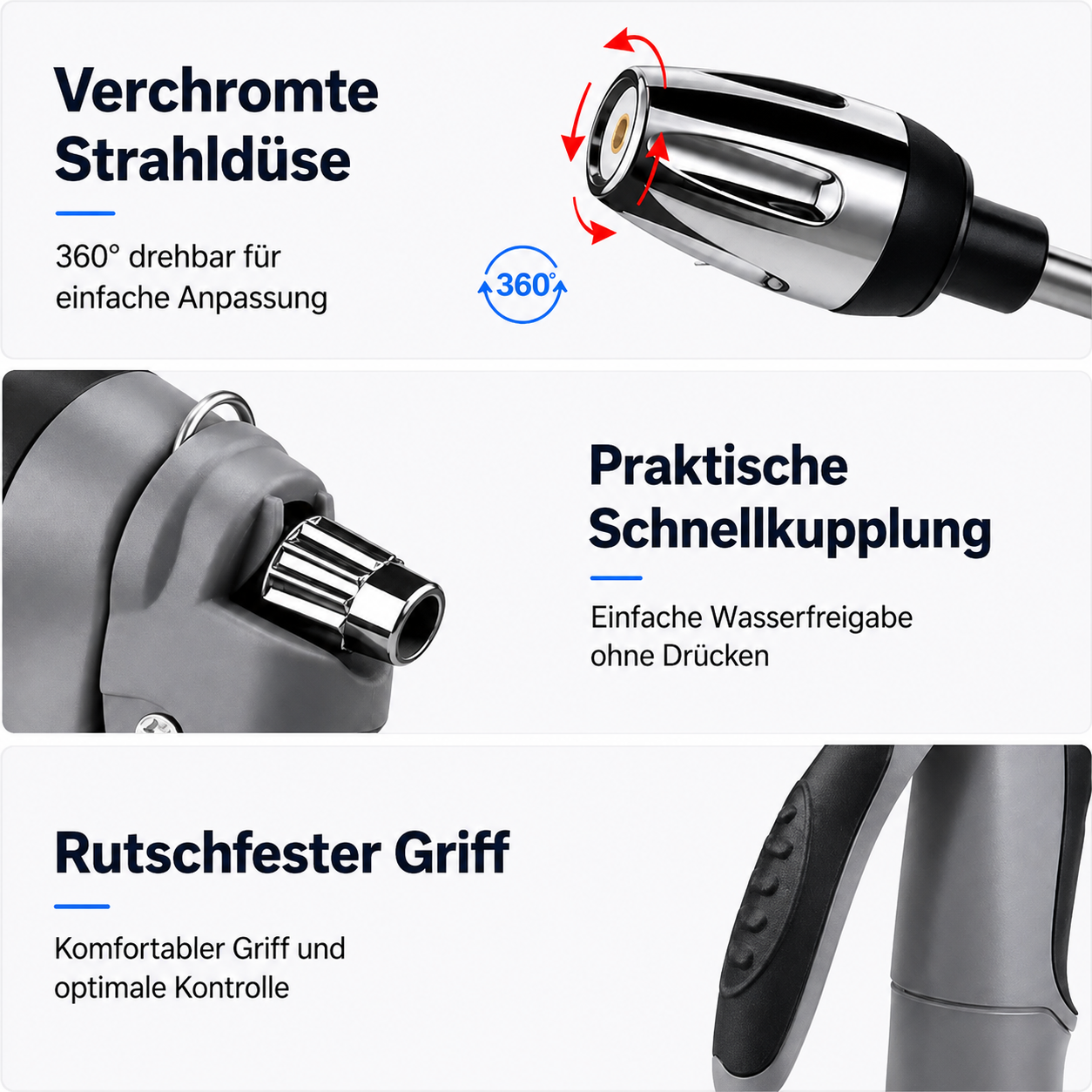 PowerJet | Snel en gemakkelijk schoonmaken