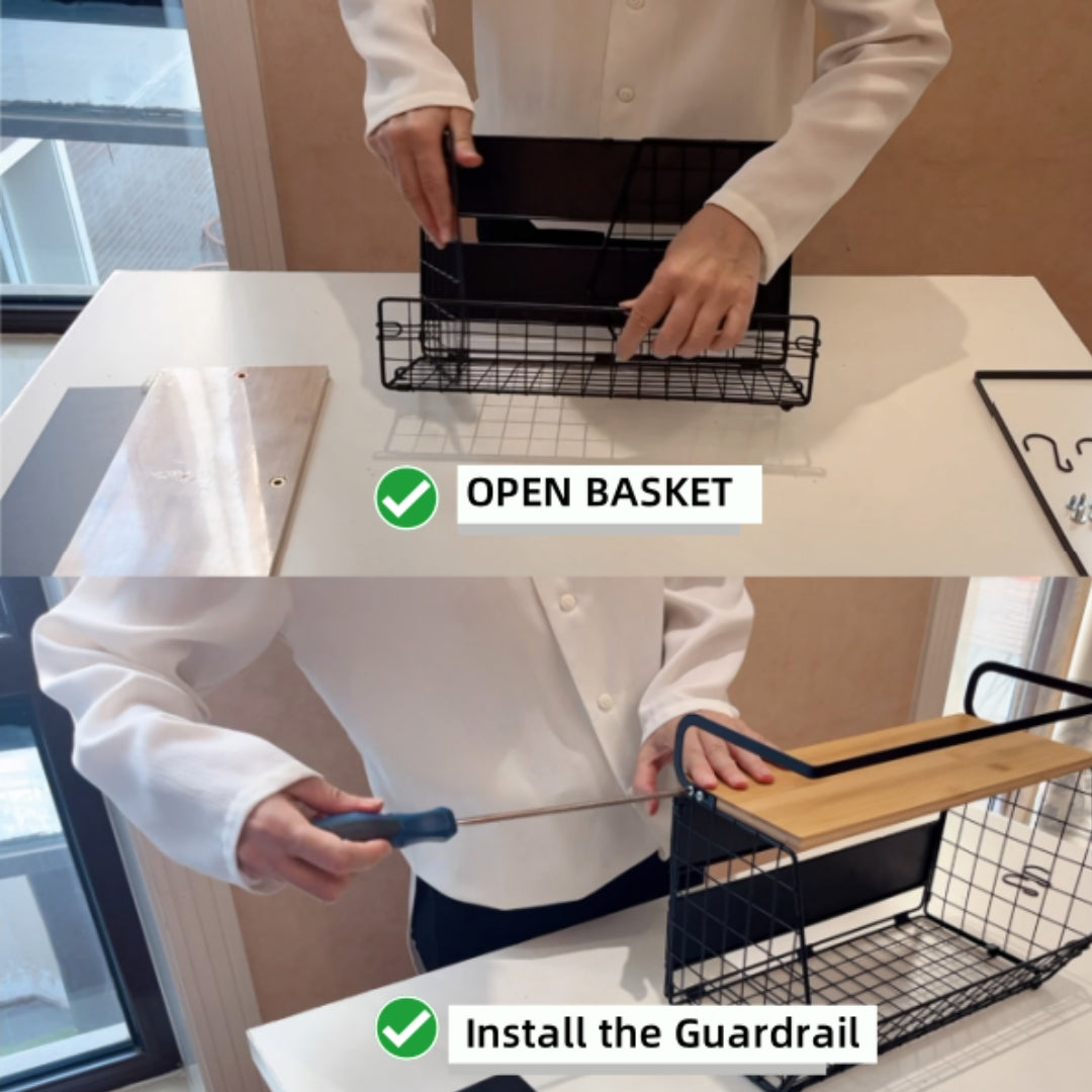MagnaRack | Magnetischer Obstkorb für den Kühlschrank und die Küche