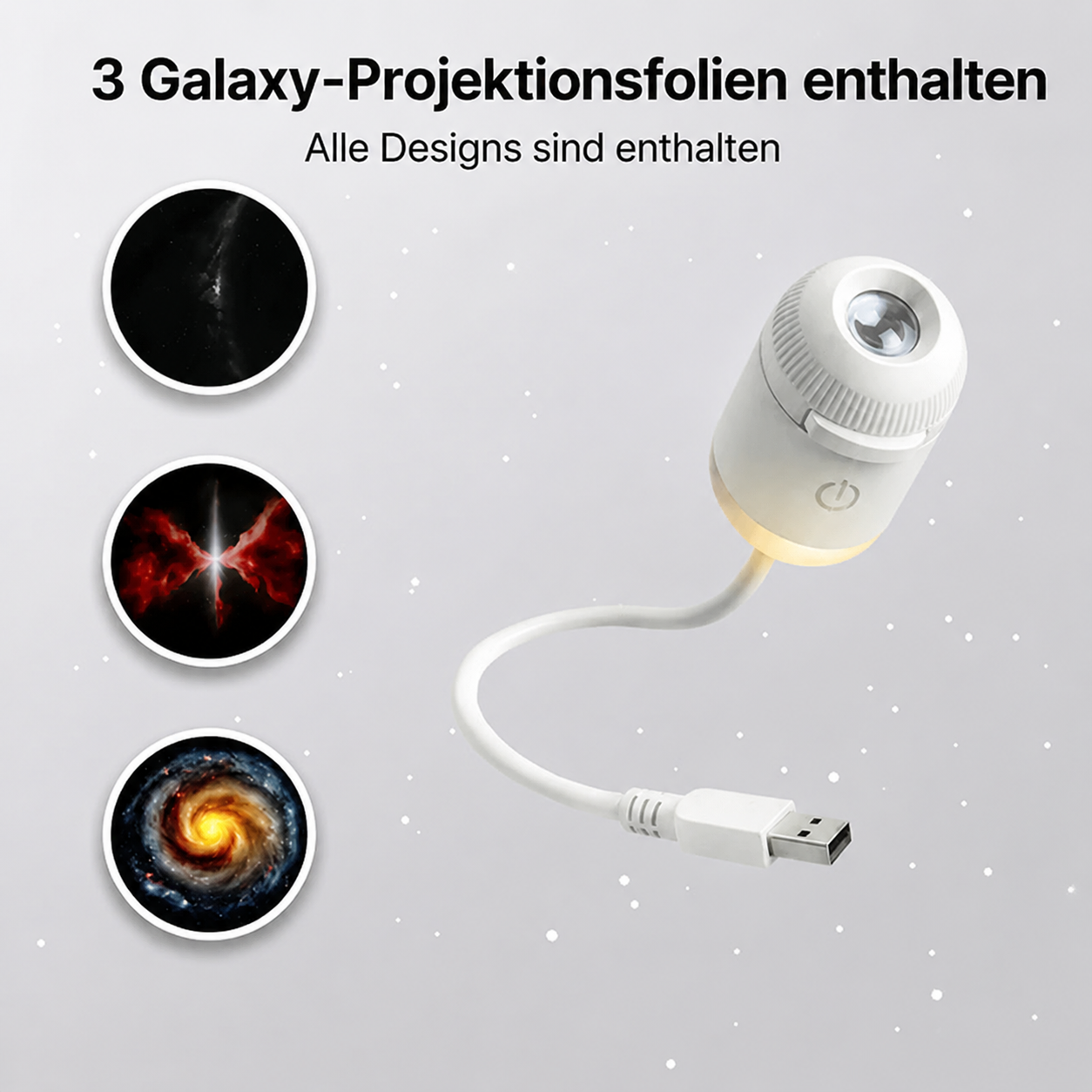 Aurorae | Galaxy Deckenprojektor – Sternenhimmel in dein Zimmer