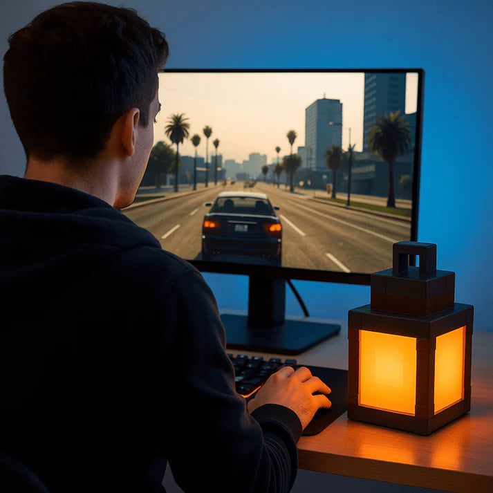 Minecraft Lampe | Charmante Laterne für Gemütliche Abende