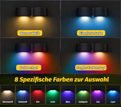 LumiGuard | Solar LED Treppenbeleuchtung mit Bewegungsmelder (2er-Pack)