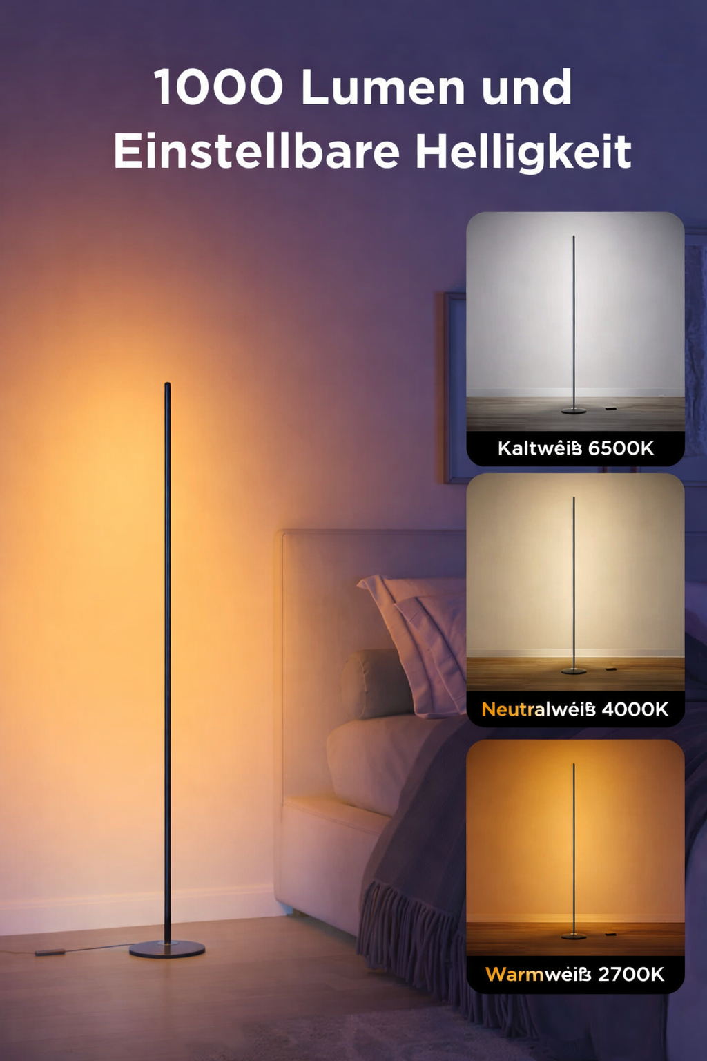 LumaCorner | RGB LED Stehlampe