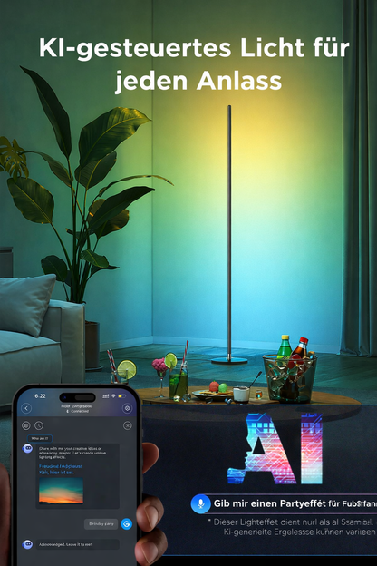 LumaCorner | RGB LED Stehlampe