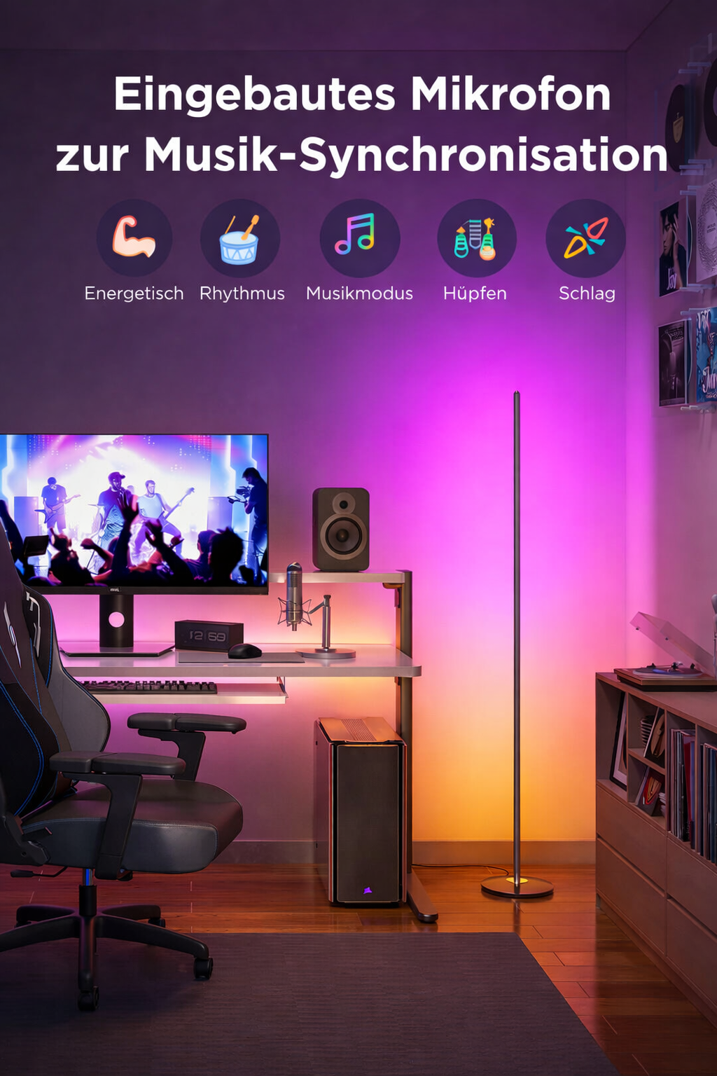 LumaCorner | RGB LED Stehlampe
