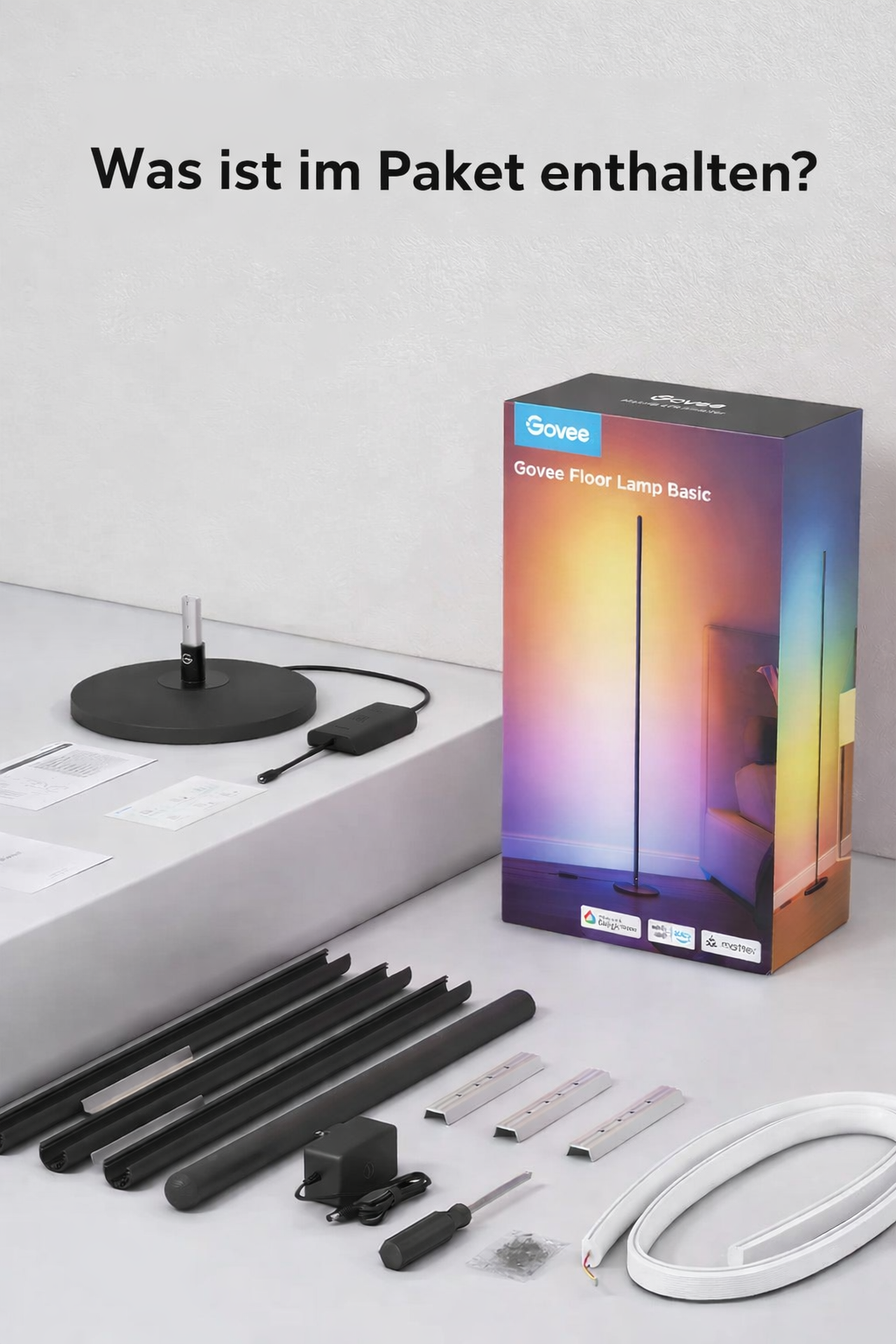 LumaCorner | RGB LED Stehlampe