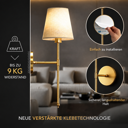 Kabellose LED-Wandleuchte Warmweiß & dimmbar