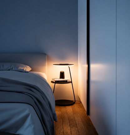 GlowNest | Kabelloser Nachttisch