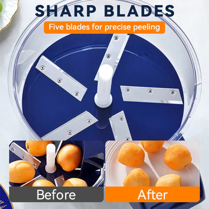 EasyPeel | Transparenter Gemüseschäler für schnelle Küchenarbeit