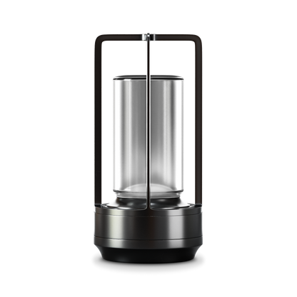 Moderne Kristall-Tischlampe mit Warmlicht