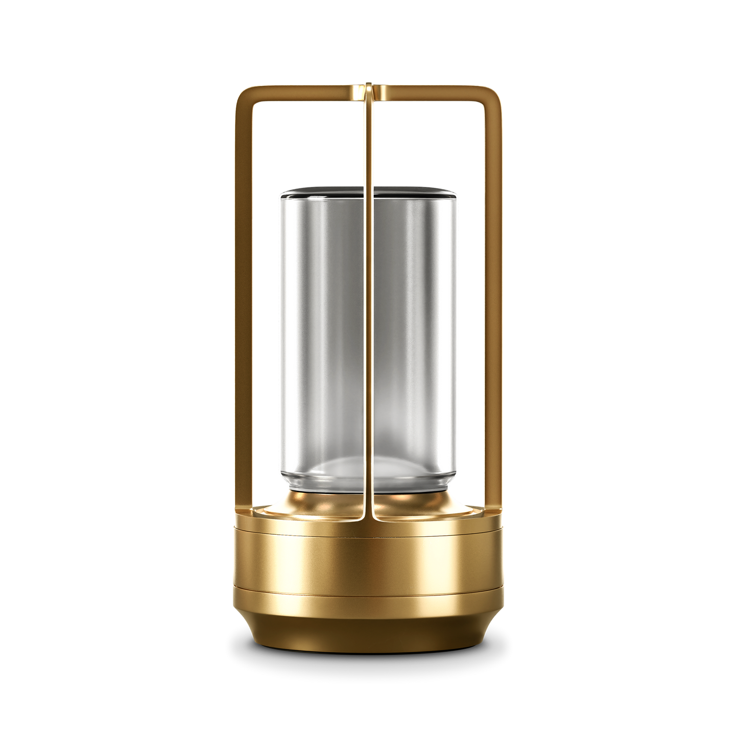 Moderne Kristall-Tischlampe mit Warmlicht