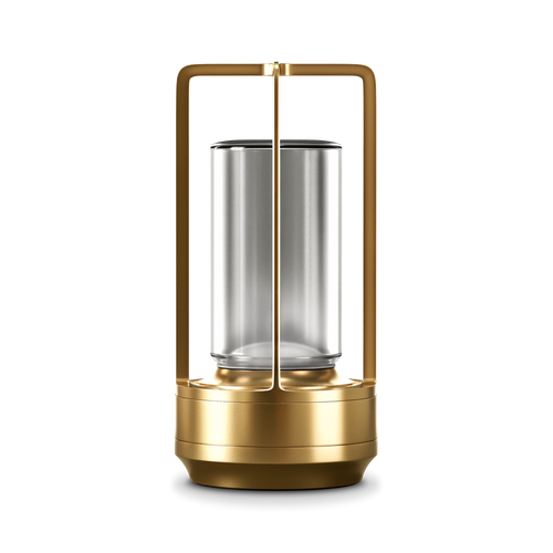 Moderne Kristall-Tischlampe mit Warmlicht