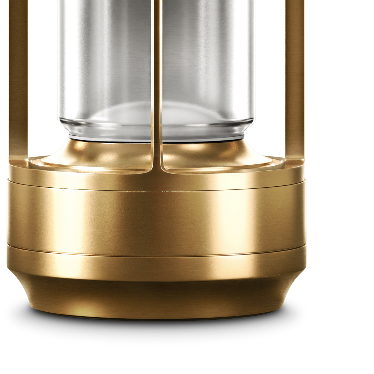 Moderne Kristall-Tischlampe mit Warmlicht