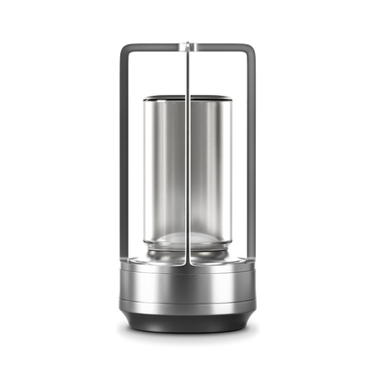 Moderne Kristall-Tischlampe mit Warmlicht