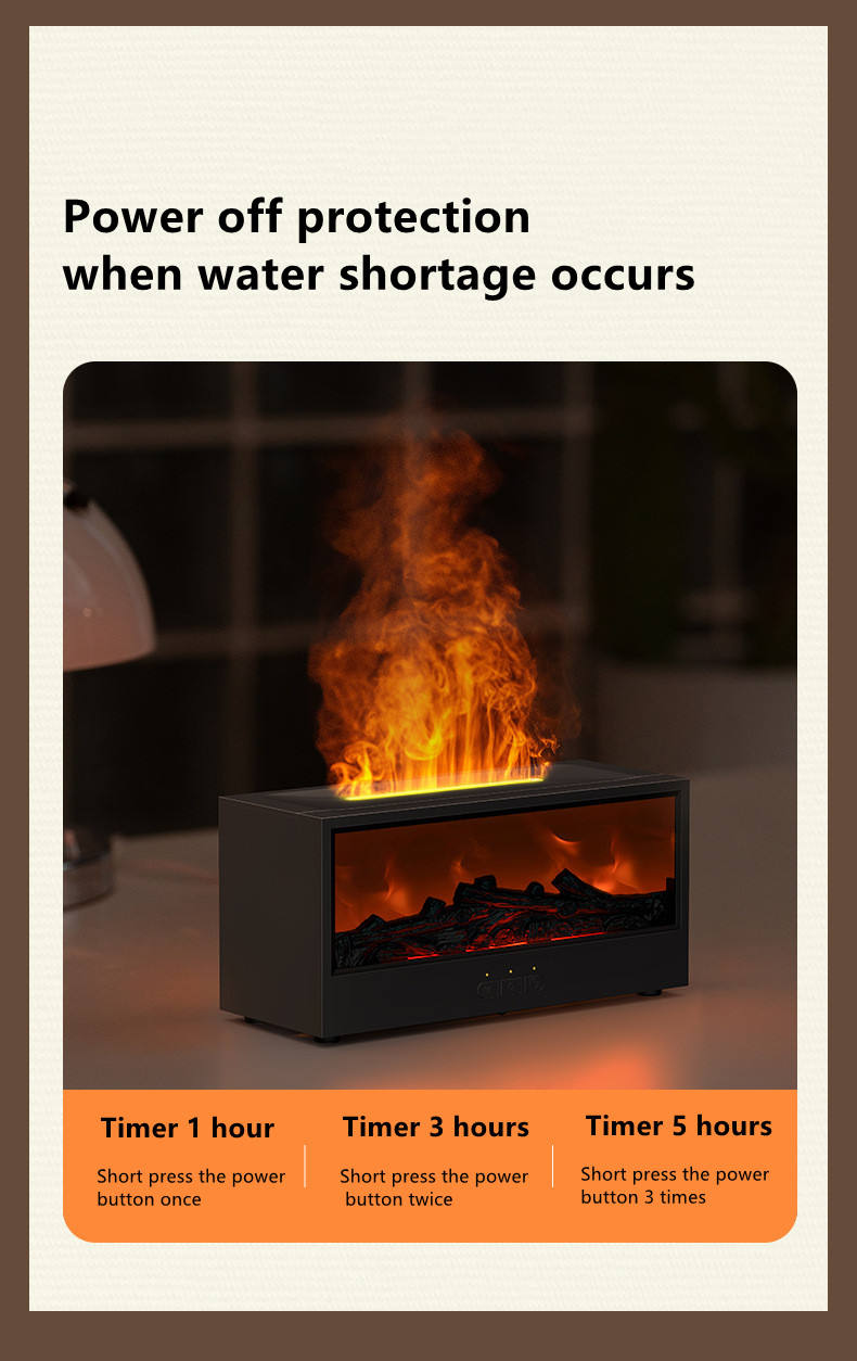 FireMist | Elektrische Sfeerhaard mit Vernebelnder Flammenillusion