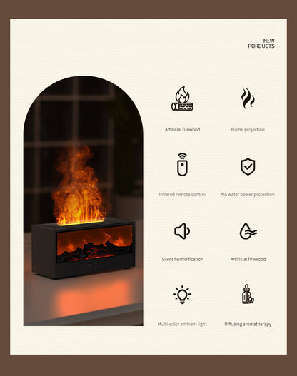 FireMist | Elektrische Sfeerhaard mit Vernebelnder Flammenillusion