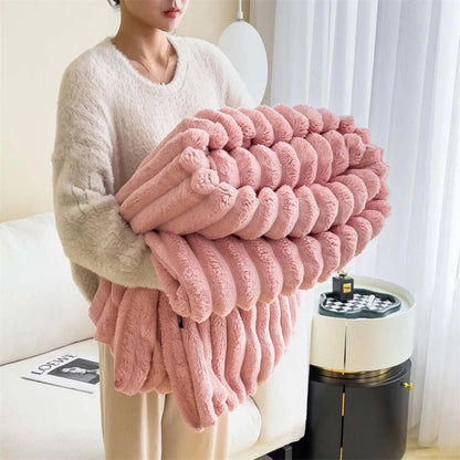 SnuggleSoft | Luxus Coral Fleece Decke für Wohlige Momente zu Hause