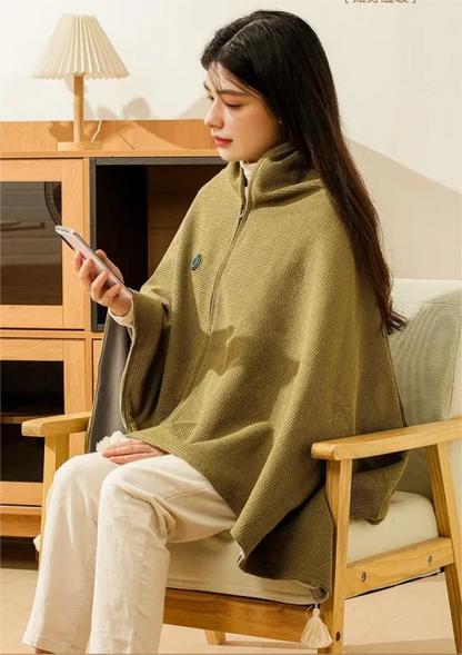 HeatWrap | Tragbarer USB-Heizschal und Decke