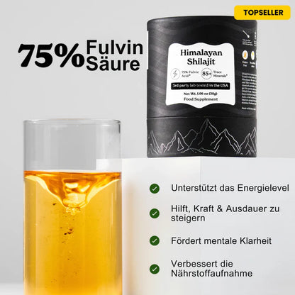 Pure Shilajit | 100 Prozent Reines Himalaya Harz