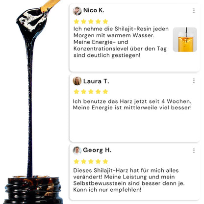 Pure Shilajit | 100 Prozent Reines Himalaya Harz