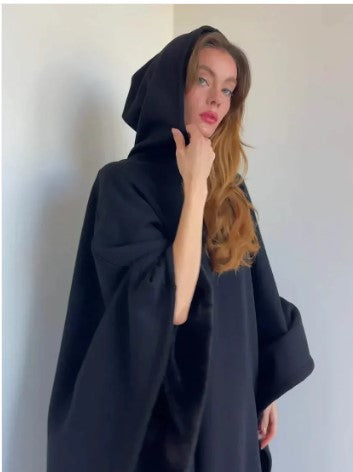 WinterHug | Kuschelige Cape für kalte Abende