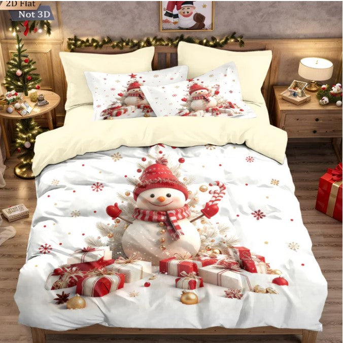FestiveGlow | Weihnachts Bettwäsche Set für ein Magisches Schlafzimmer