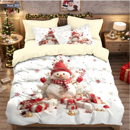 FestiveGlow | Weihnachts Bettwäsche Set für ein Magisches Schlafzimmer