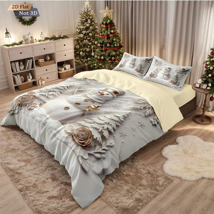 FestiveGlow | Weihnachts Bettwäsche Set für ein Magisches Schlafzimmer