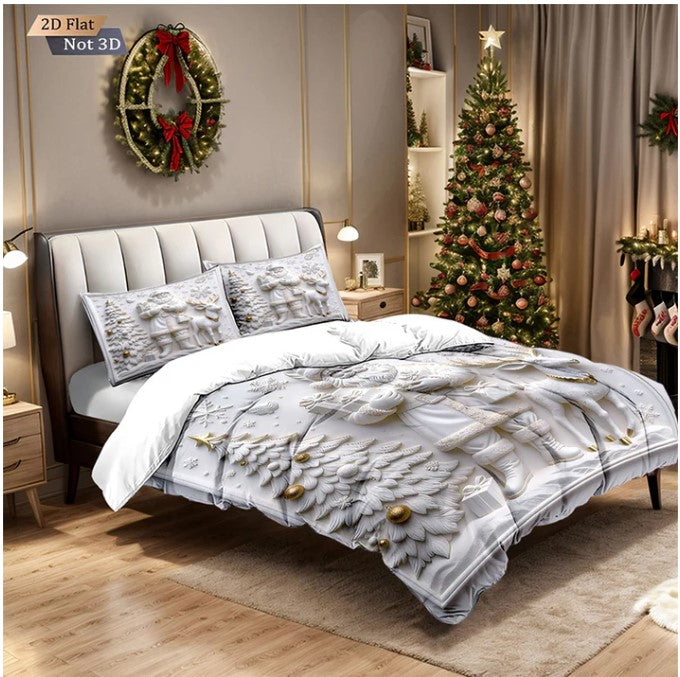 FestiveGlow | Weihnachts Bettwäsche Set für ein Magisches Schlafzimmer