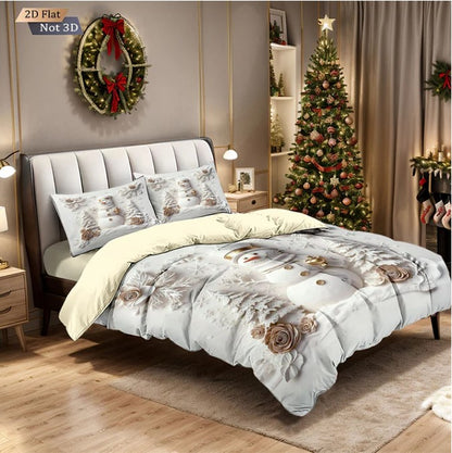 FestiveGlow | Weihnachts Bettwäsche Set für ein Magisches Schlafzimmer