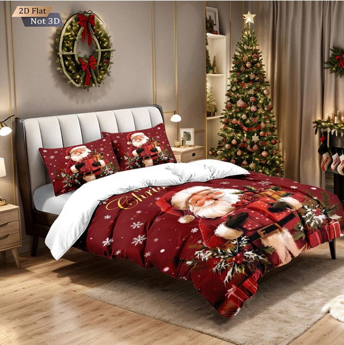 FestiveGlow | Weihnachts Bettwäsche Set für ein Magisches Schlafzimmer