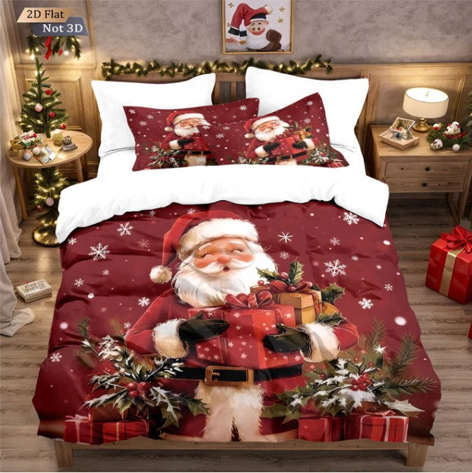 FestiveGlow | Weihnachts Bettwäsche Set für ein Magisches Schlafzimmer