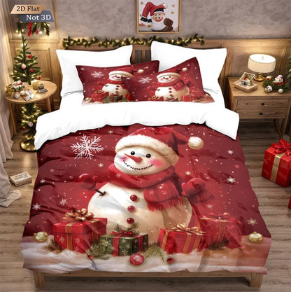 FestiveGlow | Weihnachts Bettwäsche Set für ein Magisches Schlafzimmer
