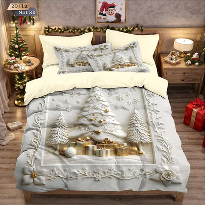 FestiveGlow | Weihnachts Bettwäsche Set für ein Magisches Schlafzimmer