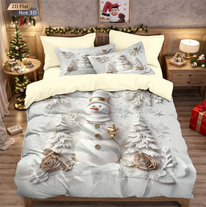 FestiveGlow | Weihnachts Bettwäsche Set für ein Magisches Schlafzimmer