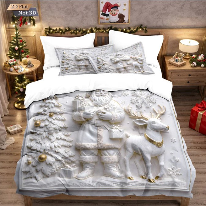 FestiveGlow | Weihnachts Bettwäsche Set für ein Magisches Schlafzimmer