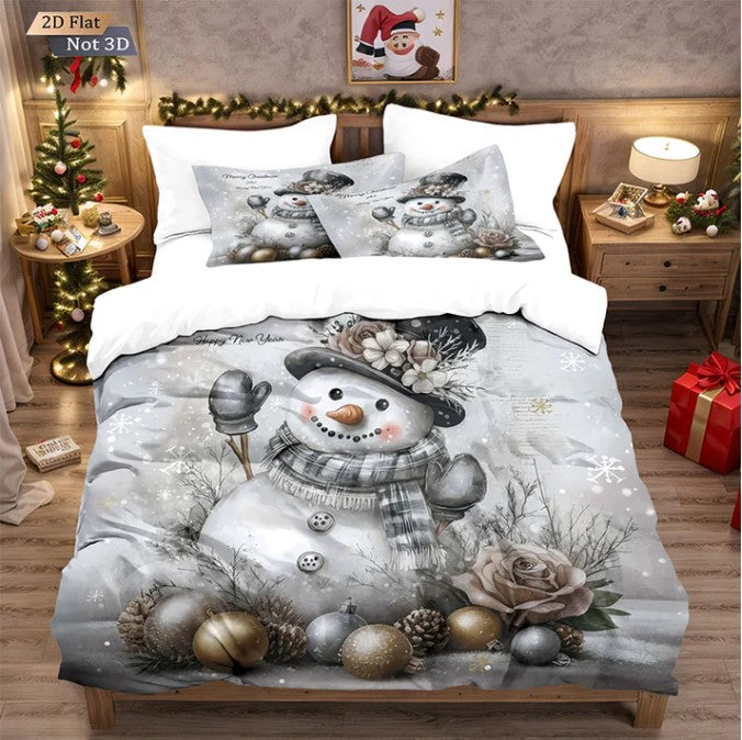 FestiveGlow | Weihnachts Bettwäsche Set für ein Magisches Schlafzimmer