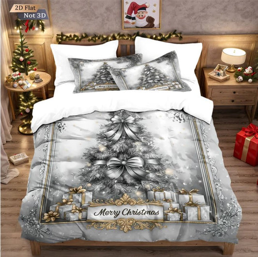 FestiveGlow | Weihnachts Bettwäsche Set für ein Magisches Schlafzimmer