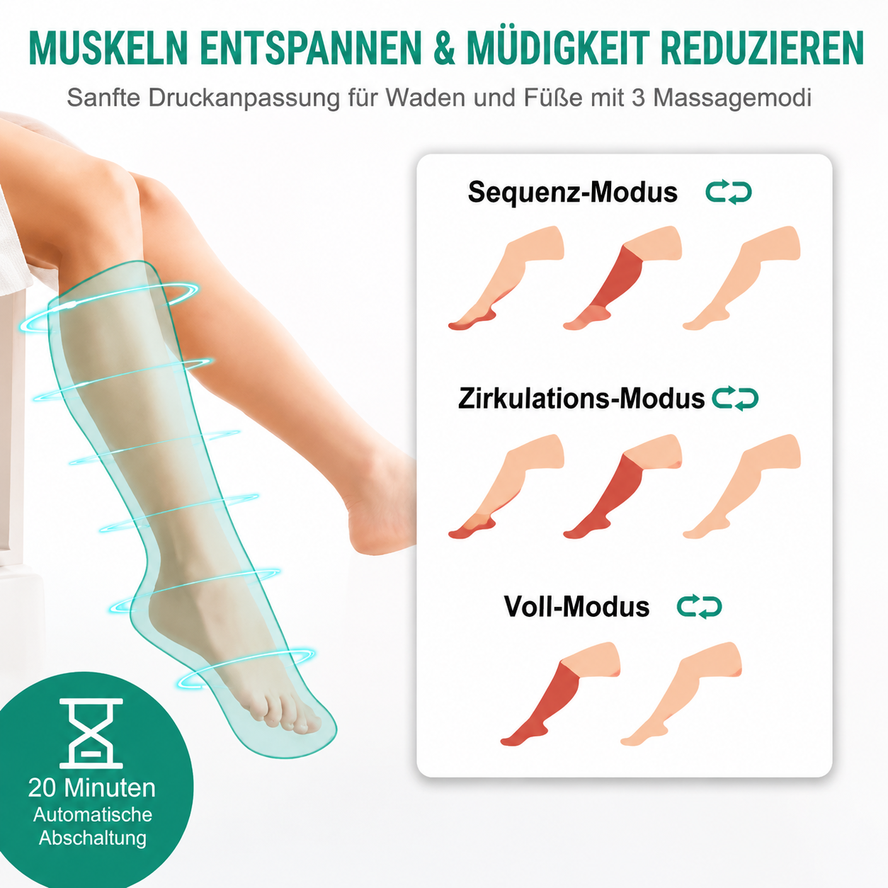 LegRelax Pro | Entspannung für müde Beine