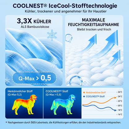 CoolNest | Kühlendes und orthopädisches Hundebett