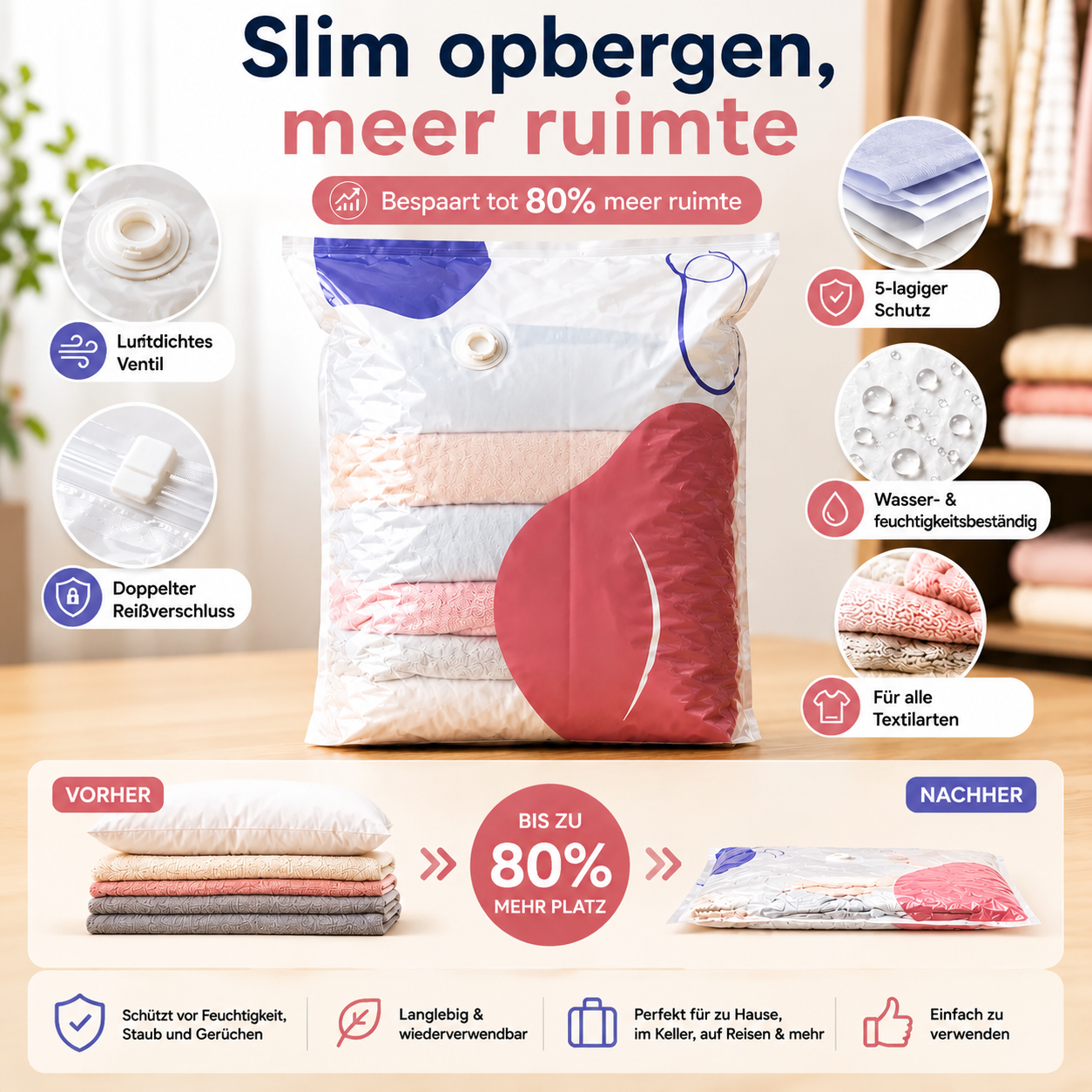 SpaceSaver | Sparen Sie bis zu 80 % Platz
