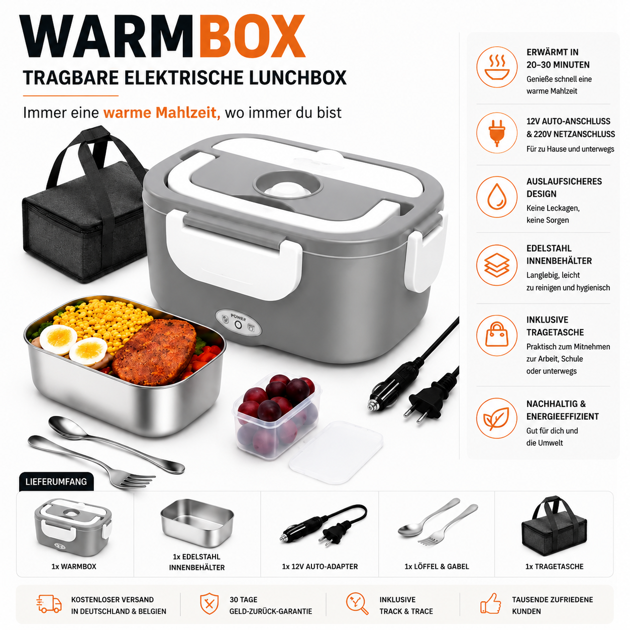 WarmBox | Wärmen Sie Ihr Mittagessen schnell und einfach auf!