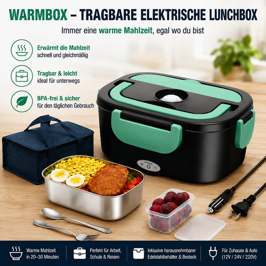WarmBox | Wärmen Sie Ihr Mittagessen schnell und einfach auf!