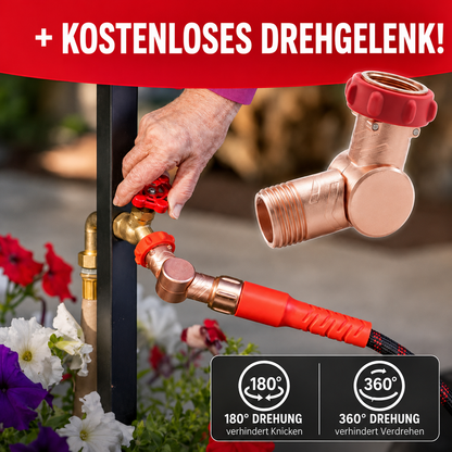 Ballistic Ausziehbarer Gartenschlauch | Einfach gießen ohne Aufwand