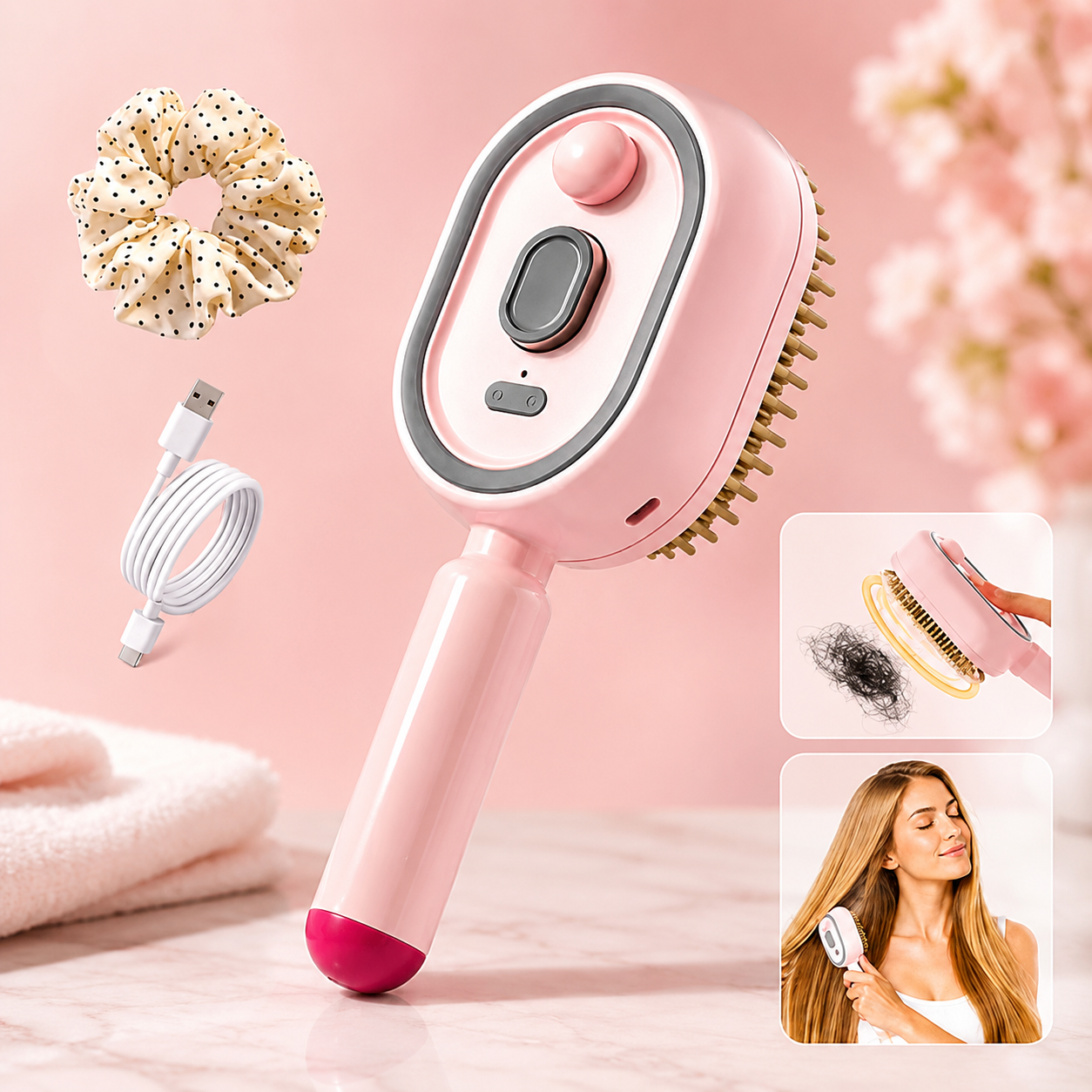 SteamBrush | Frizzfreie Haare mühelos stylen