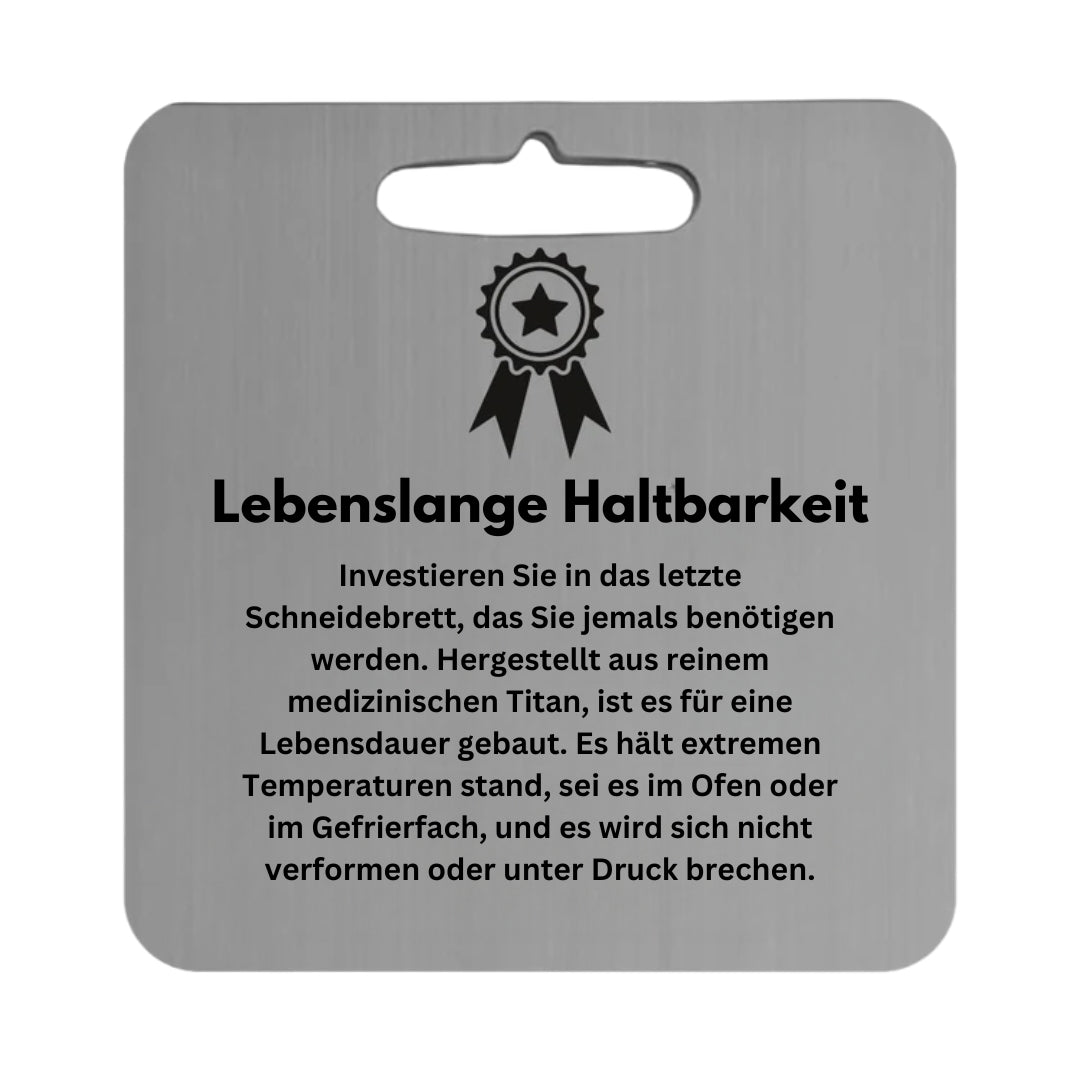TitanBoards | 100% Reines Titan Schneidebrett